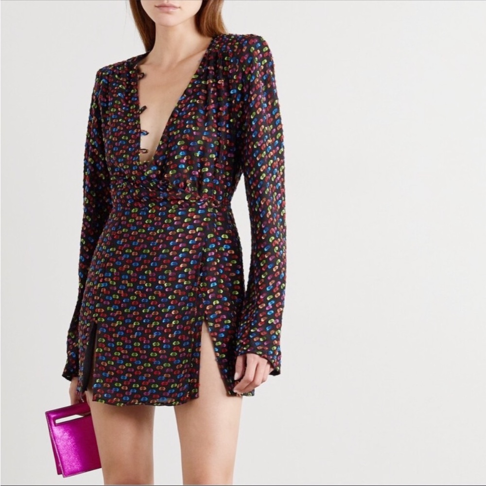 ATTICO Silk blend Mini Dress size IT40 (XS-S)